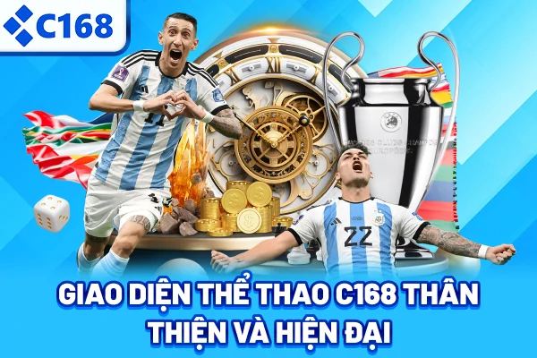 Giao diện thể thao C168 thân thiện và hiện đại
