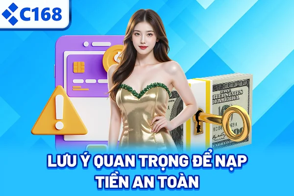Lưu ý quan trọng để nạp tiền an toàn